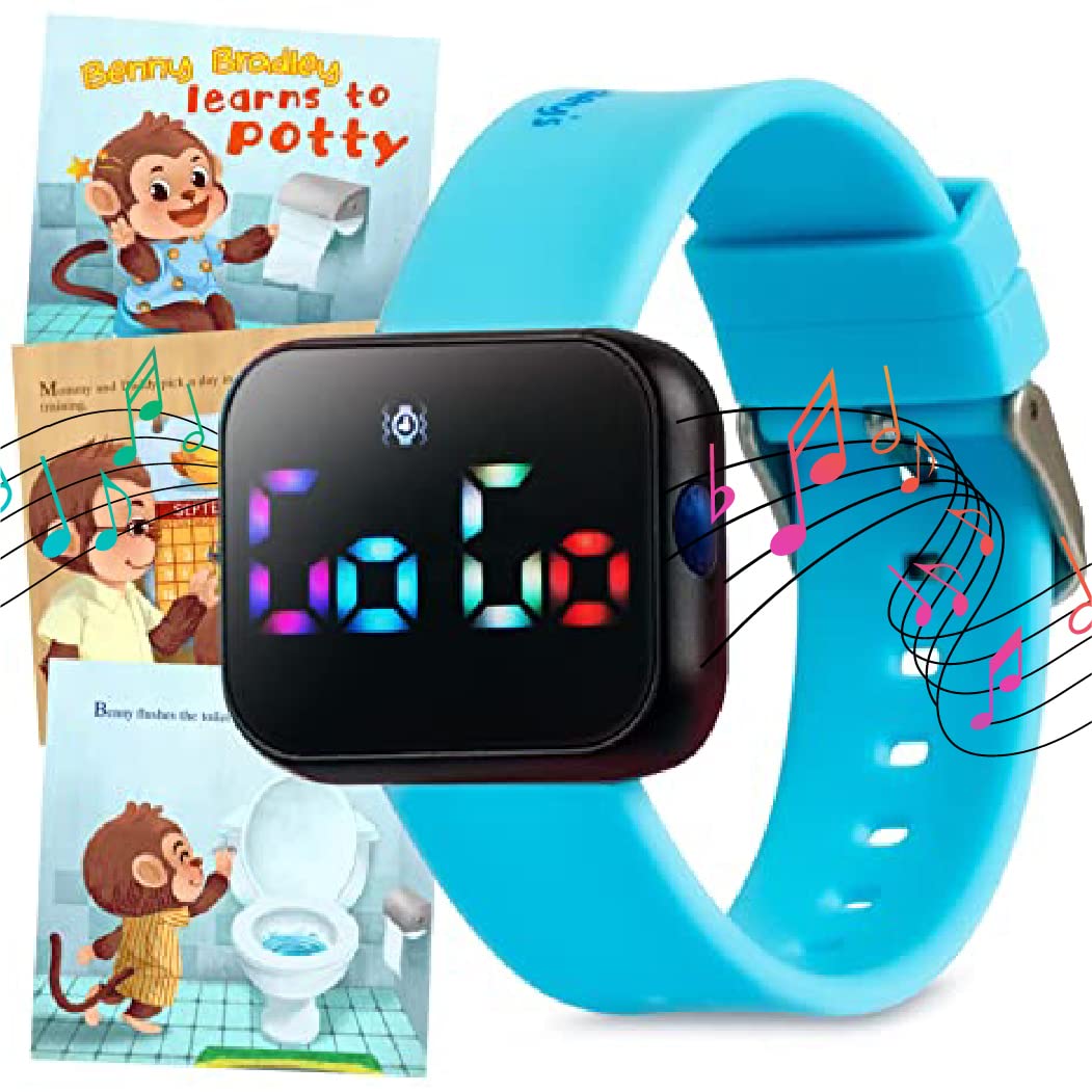Potty Training Watch with eBook - Blue