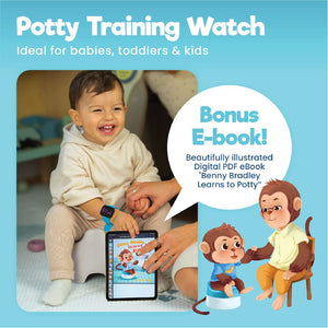 Potty Training Watch with eBook - Blue