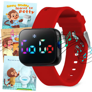 Potty Training Watch with eBook - Red