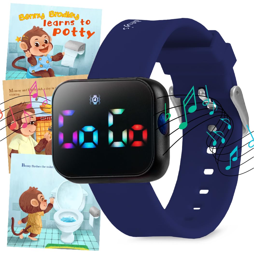 Potty Training Watch with eBook - Navy – Benny Bradley’s