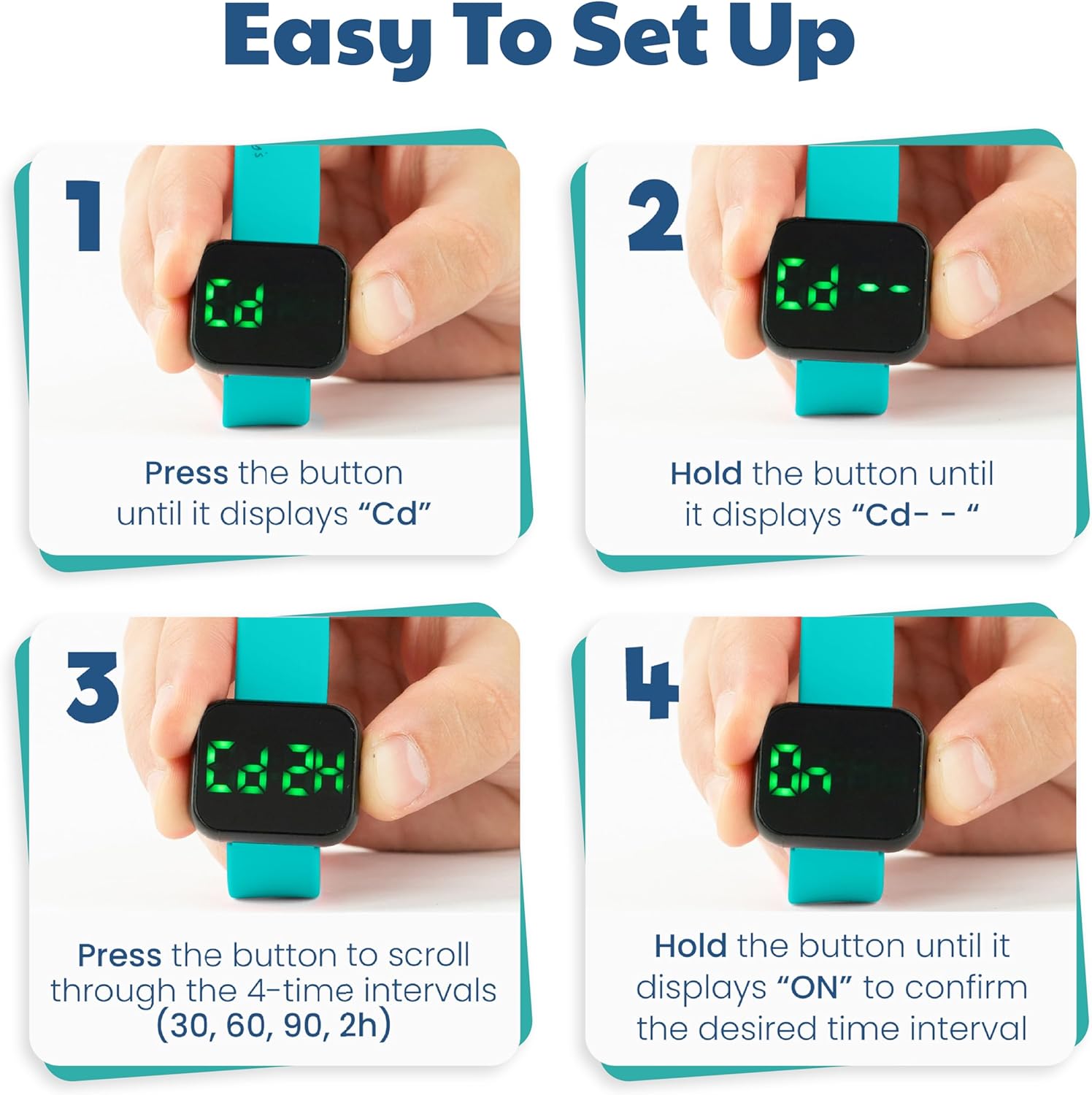 Potty Training Watch with eBook - Teal