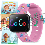 Load image into Gallery viewer, Potty Training Watch with eBook - Unicorns
